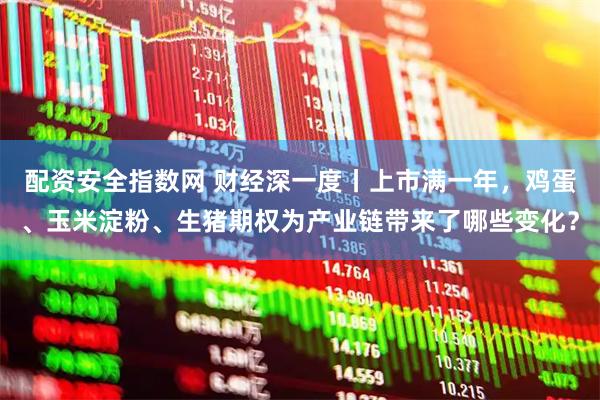 配资安全指数网 财经深一度丨上市满一年，鸡蛋、玉米淀粉、生猪期权为产业链带来了哪些变化？