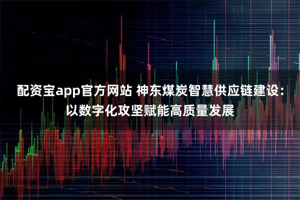 配资宝app官方网站 神东煤炭智慧供应链建设：以数字化攻坚赋能高质量发展